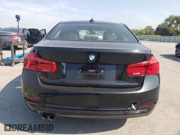 2017 BMW 3 Series 330i with VIN WBA8B9C33HK885220, listed as a Copart auction lot 80325485 with 109,513 mi miles and Salvage title. Bid and sale history available at DreamBid. Image 6.