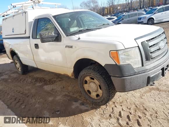 2009 Ford F-150 XL with VIN 1FTRF14W29KC64090, listed as a IAAI auction lot 41355846 with 196,970 mi miles and . Bid and sale history available at DreamBid. Image 1.