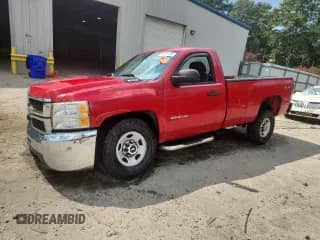2010 Chevrolet Silverado 2500HD Work Truck with VIN 1GC3KVBG7AF114140, listed as a Copart auction lot 71177175 with Not provided miles and Salvage title. Bid and sale history available at DreamBid. Image 1.
