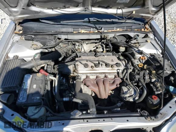 2001 Honda Accord EX with VIN 1HGCG32531A024065, listed as a Copart auction lot 41493535 with 233,650 mi miles and Salvage title. Bid and sale history available at DreamBid. Image 12.