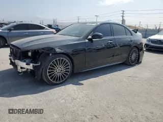 2024 Mercedes-Benz C 300 с VIN W1KAF4GB0RR183495, выставлен на аукционе Copart как лот 69616935 с пробегом 24 274 миль миль и Списание • Salvage title. История ставок и продаж доступна на DreamBid. Изображение 1.