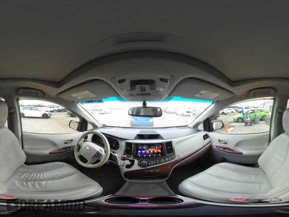 2012 Toyota Sienna XLE with VIN 5TDYK3DCXCS278781, listed as a Copart auction lot 83769325 with 157,885 mi miles and Salvage title. Bid and sale history available at DreamBid. Image 15.
