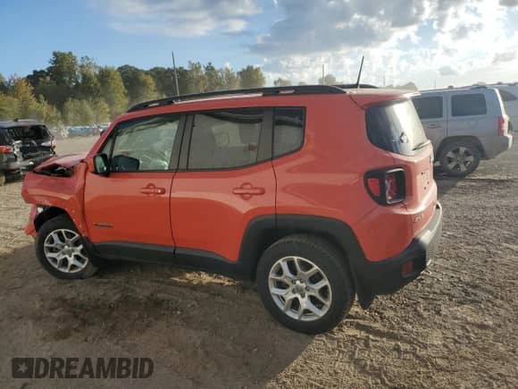 2018 Jeep Renegade Latitude с VIN ZACCJBBB1JPH41077, выставлен на аукционе Copart как лот 85323995 с пробегом 46 404 миль миль и Чистый • Clean title. История ставок и продаж доступна на DreamBid. Изображение 2.