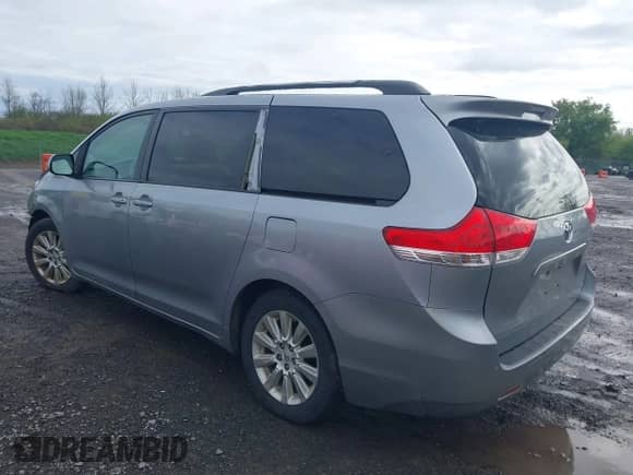 2012 Toyota Sienna LE with VIN 5TDJK3DC4CS031239, listed as a IAAI auction lot 42145711 with 176,631 mi miles and . Bid and sale history available at DreamBid. Image 3.