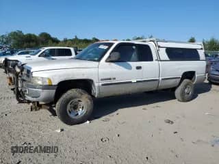 1999 Dodge 2500 with VIN 3B7KF23Z6XG236963, listed as a Copart auction lot 69101424 with Not provided miles and Salvage title. Bid and sale history available at DreamBid. Image 1.