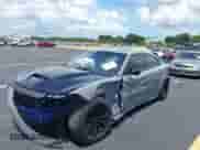 2020 Dodge Charger Scat Pack with VIN 2C3CDXGJ8LH221455, listed as a IAAI auction lot 42885847 with 64,813 mi miles and . Bid and sale history available at DreamBid. Image 6.