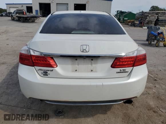 2014 Honda Accord Touring with VIN 1HGCR3F99EA025654, listed as a Copart auction lot 85725835 with 232,998 mi miles and Salvage title. Bid and sale history available at DreamBid. Image 6.