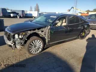 2016 Hyundai Equus Ultimate with VIN KMHGH4JH1GU101176, listed as a Copart auction lot 89400995 with 68,849 mi miles and Salvage title. Bid and sale history available at DreamBid. Image 1.