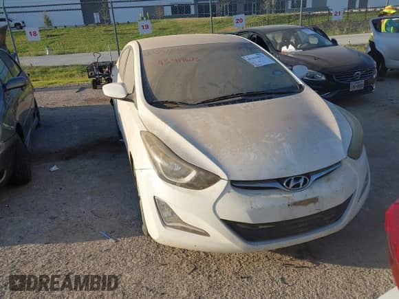 2014 Hyundai Elantra SE with VIN 5NPDH4AE2EH480449, listed as a IAAI auction lot 43419673 with 108,709 mi miles and . Bid and sale history available at DreamBid. Image 1.