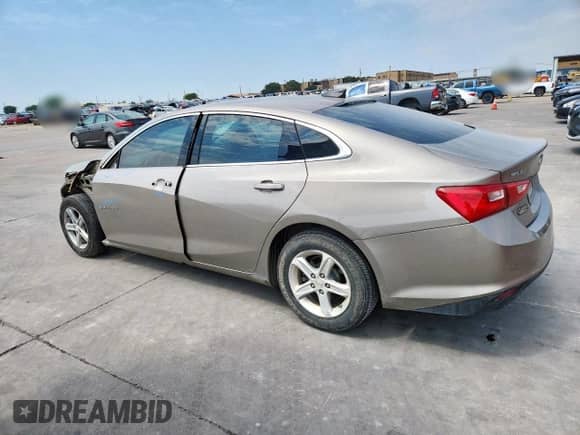 2022 Chevrolet Malibu LS with VIN 1G1ZB5ST1NF214840, listed as a Copart auction lot 70303335 with 46,807 mi miles and Salvage title. Bid and sale history available at DreamBid. Image 2.