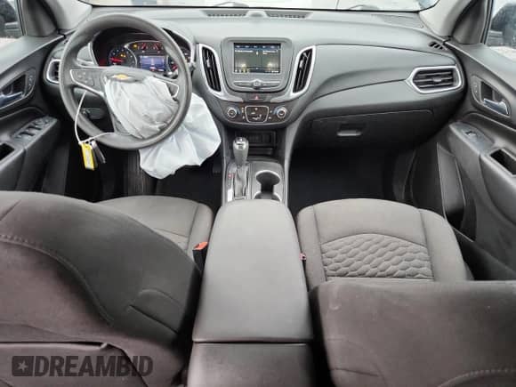 2019 Chevrolet Equinox LT with VIN 3GNAXUEV5KL109885, listed as a Copart auction lot 81625125 with 97,956 mi miles and Salvage title. Bid and sale history available at DreamBid. Image 8.