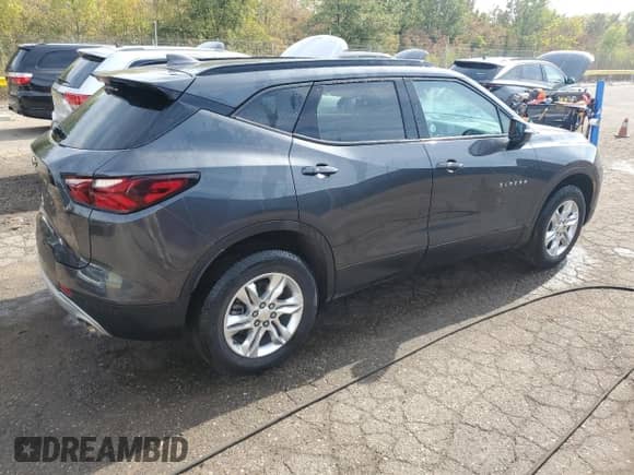 2022 Chevrolet Blazer LT с VIN 3GNKBHR49NS213026, выставлен на аукционе Copart как лот 80320825 с пробегом 46 684 миль миль и Чистый • Clean title. История ставок и продаж доступна на DreamBid. Изображение 3.