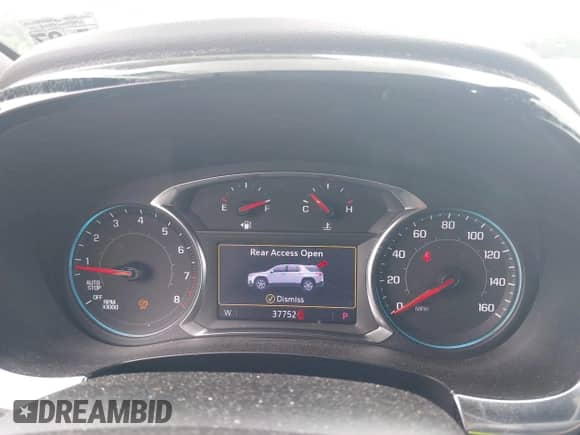 2023 Chevrolet Traverse LT Cloth с VIN 1GNEVGKW1PJ105014, выставлен на аукционе IAAI как лот 42672796 с пробегом 37 752 миль миль и . История ставок и продаж доступна на DreamBid. Изображение 7.