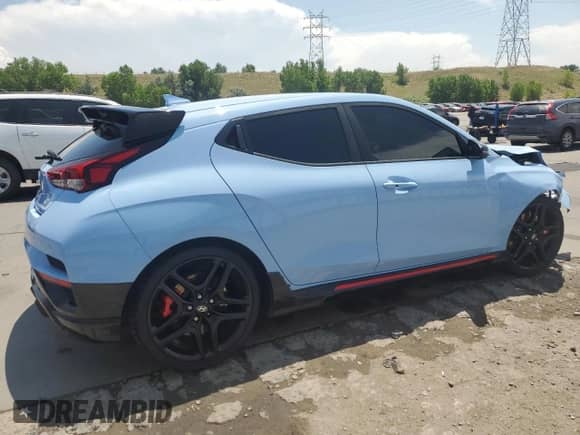 2020 Hyundai Veloster с VIN KMHT36AH4LU004802, выставлен на аукционе Copart как лот 64146985 с пробегом 57 227 миль миль и Списание • Salvage title. История ставок и продаж доступна на DreamBid. Изображение 3.