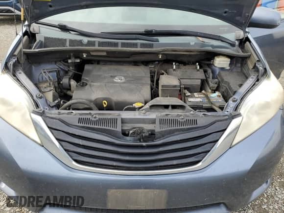 2013 Toyota Sienna LE AAS with VIN 5TDKK3DC5DS395885, listed as a Copart auction lot 82605275 with 216,957 mi miles and Salvage title. Bid and sale history available at DreamBid. Image 12.