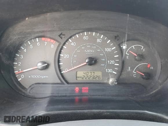2003 Hyundai Accent GL z VIN KMHCG45C73U471607, wystawiony jako Copart lot #58813445 z przebiegiem 222 326 mil mil oraz Nie do naprawy • Non repairable. Historia ofert i sprzedaży dostępna na DreamBid. Obrazek 9.
