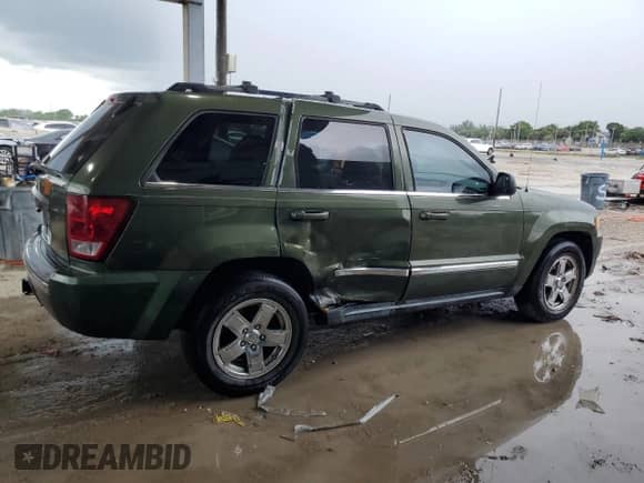 2006 Jeep Grand Cherokee Limited with VIN 1J8HS58N96C362645, listed as a Copart auction lot 71796665 with Not provided miles and Salvage title. Bid and sale history available at DreamBid. Image 3.