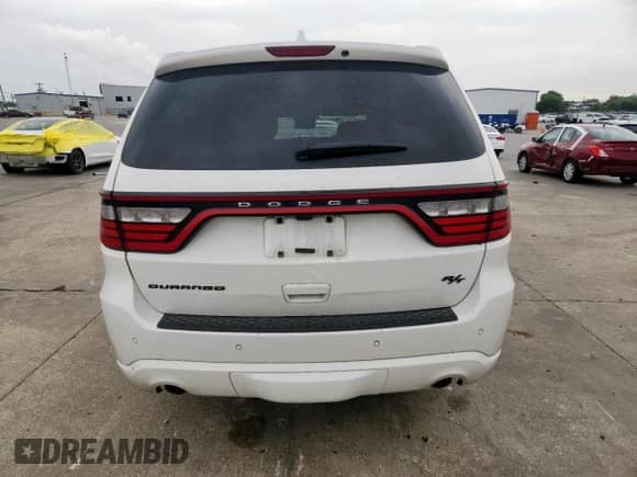 2019 Dodge Durango R/T with VIN 1C4SDHCT3KC549873, listed as a Copart auction lot 63533975 with 114,038 mi miles and Salvage title. Bid and sale history available at DreamBid. Image 6.