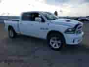 2016 Ram 1500 Sport with VIN 1C6RR7UT7GS214628, listed as a Copart auction lot 52406845 with 106,774 mi miles and Salvage title. Bid and sale history available at DreamBid. Image 4.