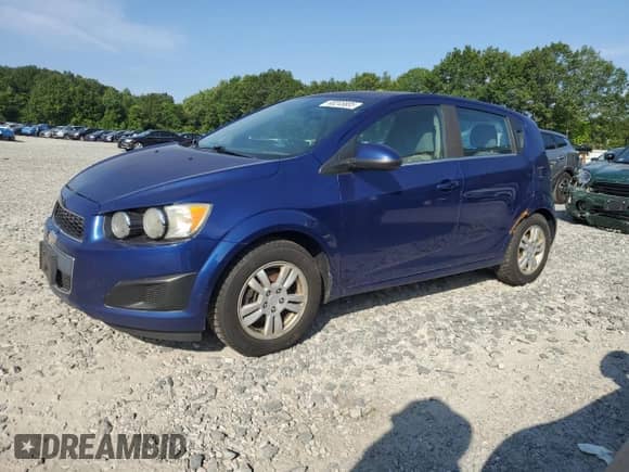 2014 Chevrolet Sonic LT with VIN 1G1JD6SH2E4188561, listed as a Copart auction lot 68245805 with 127,736 mi miles and Clean title. Bid and sale history available at DreamBid. Image 1.
