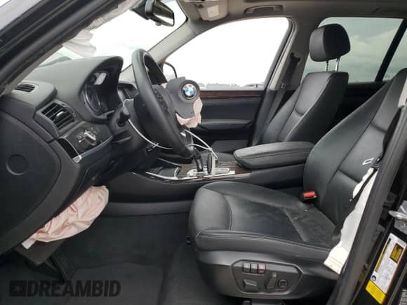 2016 BMW X3 sDrive28i with VIN 5UXWZ7C53G0T43507, listed as a Copart auction lot 55060905 with Not provided miles and Salvage title. Bid and sale history available at DreamBid. Image 7.