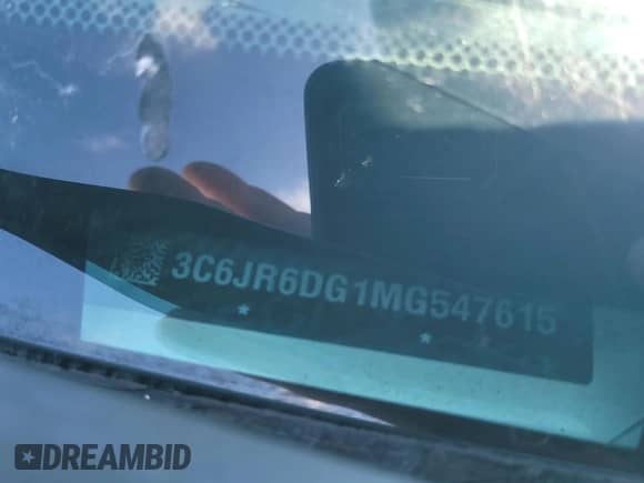 2021 Ram 1500 Tradesman с VIN 3C6JR6DG1MG547615, выставлен на аукционе Copart как лот 51461765 с пробегом 99 401 миль миль и На запчасти • Non repairable. История ставок и продаж доступна на DreamBid. Изображение 13.