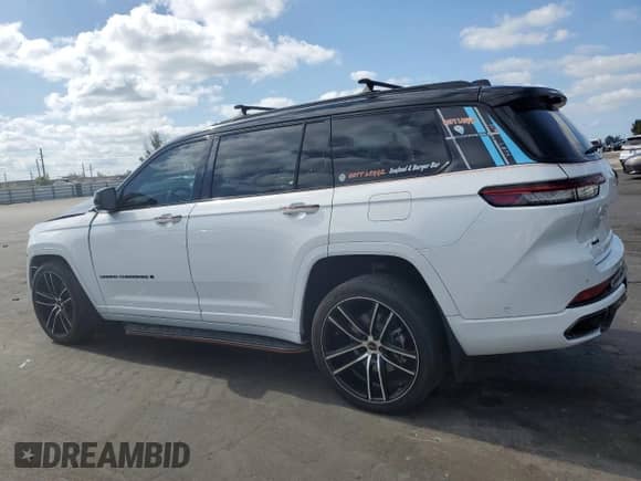 2023 Jeep Grand Cherokee Summit Reserve with VIN 1C4RJKEG5P8780336, listed as a Copart auction lot 55875105 with Not provided miles and Non repairable. Bid and sale history available at DreamBid. Image 2.