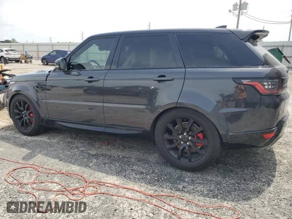 2020 Land Rover Range Rover Sport HSE with VIN SALWR2SU9LA742786, listed as a Copart auction lot 63835745 with 31,465 mi miles and Non repairable. Bid and sale history available at DreamBid. Image 2.