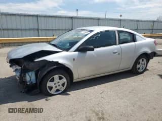 2006 Saturn ION with VIN 1G8AN15F16Z185537, listed as a Copart auction lot 53158485 with 185,490 mi miles and Salvage title. Bid and sale history available at DreamBid. Image 1.