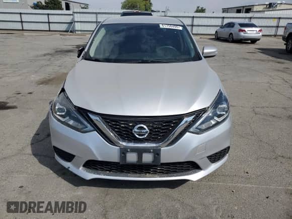 2017 Nissan Sentra SV with VIN 3N1AB7AP7HY318074, listed as a Copart auction lot 81750495 with 61,124 mi miles and Salvage title. Bid and sale history available at DreamBid. Image 5.