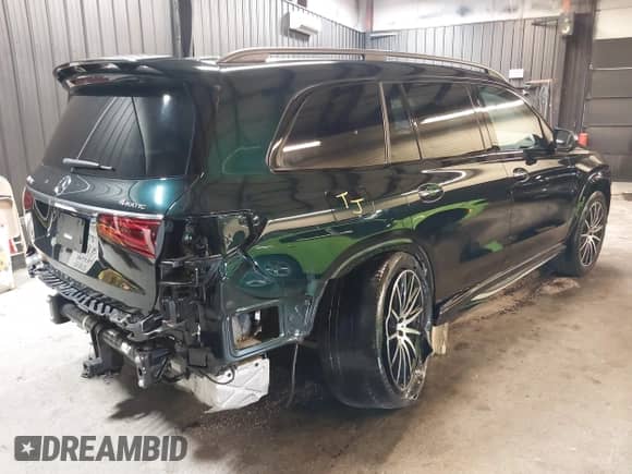 2023 Mercedes-Benz GLS 450 with VIN 4JGFF5KE7PA964853, listed as a IAAI auction lot 42129116 with 23,753 mi miles and . Bid and sale history available at DreamBid. Image 4.