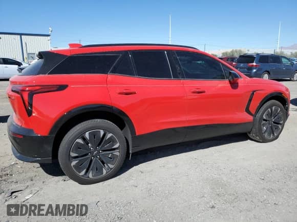 2024 Chevrolet Blazer EV eAWD RS with VIN 3GNKDCRJ1RS290918, listed as a Copart auction lot 82169155 with 6,322 mi miles and Salvage title. Bid and sale history available at DreamBid. Image 3.