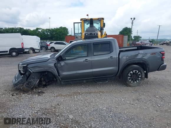 2022 Nissan Frontier SV with VIN 1N6ED1EKXNN695718, listed as a IAAI auction lot 42129238 with 43,803 mi miles and . Bid and sale history available at DreamBid. Image 14.