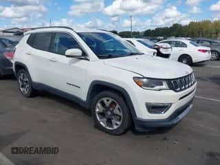 2018 Jeep Compass Limited with VIN 3C4NJCCB1JT358634, listed as a IAAI auction lot 43391268 with 165,461 mi miles and . Bid and sale history available at DreamBid. Image 1.