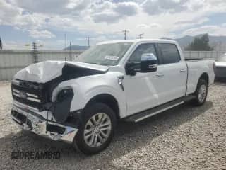 2025 Ford F-150 Lariat with VIN 1FTFW5LD4SFA95831, listed as a Copart auction lot 61620295 with 713 mi miles and Salvage title. Bid and sale history available at DreamBid. Image 1.
