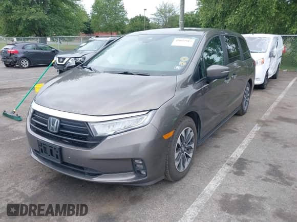 2022 Honda Odyssey EX-L с VIN 5FNRL6H7XNB008523, выставлен на аукционе IAAI как лот 43027917 с пробегом 164 616 миль миль и . История ставок и продаж доступна на DreamBid. Изображение 2.