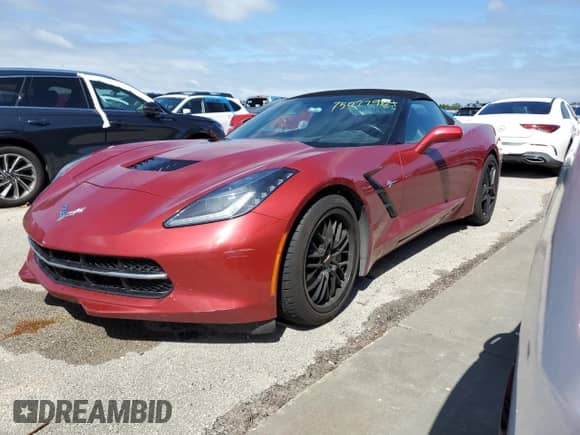 2014 Chevrolet Corvette 3LT с VIN 1G1YF3D77E5114705, выставлен на аукционе Copart как лот 75077984 с пробегом Не указан миль и Списание • Salvage title. История ставок и продаж доступна на DreamBid. Изображение 1.