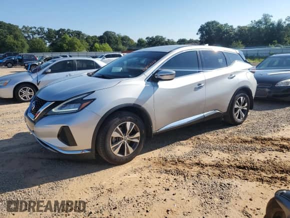 2020 Nissan Murano S with VIN 5N1AZ2AS7LN171076, listed as a Copart auction lot 68757575 with 78,102 mi miles and Salvage title. Bid and sale history available at DreamBid. Image 1.