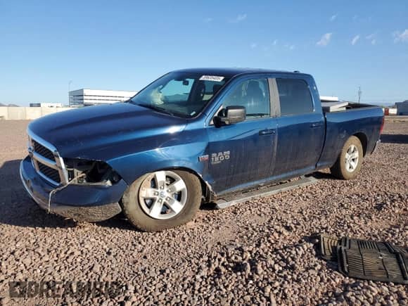 2020 Ram 1500 SLT z VIN 1C6RR7TT8LS129275, wystawiony jako Copart lot #59635405 z przebiegiem 110 890 mil mil oraz Szkoda całkowita • Salvage title. Historia ofert i sprzedaży dostępna na DreamBid. Obrazek 1.