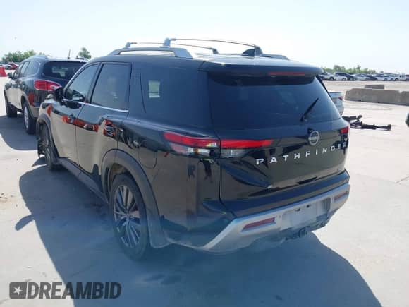 2022 Nissan Pathfinder SL z VIN 5N1DR3CB7NC211557, wystawiony jako IAAI lot #42298425 z przebiegiem 77 060 mil mil oraz . Historia ofert i sprzedaży dostępna na DreamBid. Obrazek 3.