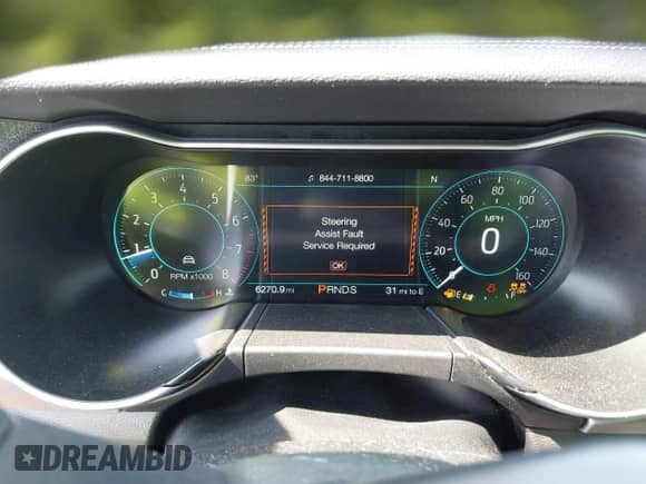 2023 Ford Mustang EcoBoost with VIN 1FA6P8TH9P5113535, listed as a IAAI auction lot 43316499 with 6,270 mi miles and . Bid and sale history available at DreamBid. Image 7.