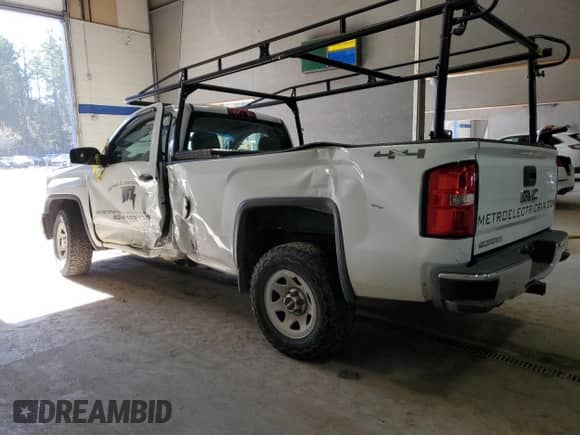 2015 GMC Sierra 1500 с VIN 1GTN2TEC3FZ146031, выставлен на аукционе Copart как лот 81967844 с пробегом 49 515 миль миль и Списание • Salvage title. История ставок и продаж доступна на DreamBid. Изображение 2.