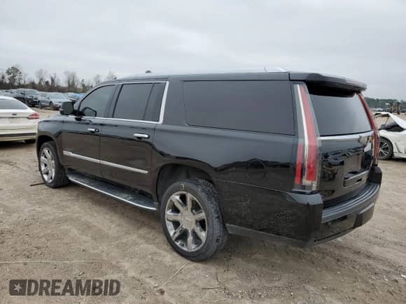 2017 Cadillac Escalade ESV Luxury с VIN 1GYS3HKJ2HR122820, выставлен на аукционе Copart как лот 45862995 с пробегом 120 914 миль миль и Списание • Salvage title. История ставок и продаж доступна на DreamBid. Изображение 2.