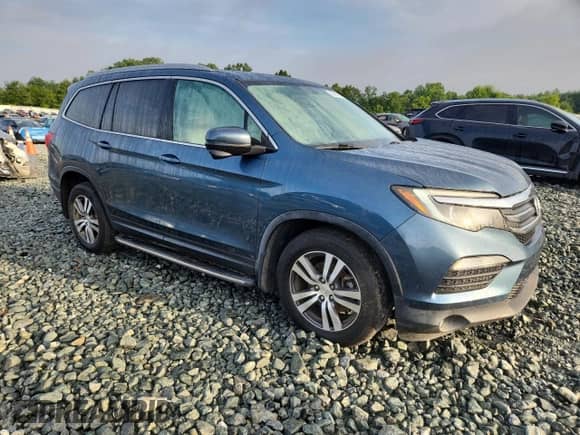 2018 Honda Pilot EX-L with VIN 5FNYF5H56JB008380, listed as a Copart auction lot 65092435 with 91,735 mi miles and Salvage title. Bid and sale history available at DreamBid. Image 4.