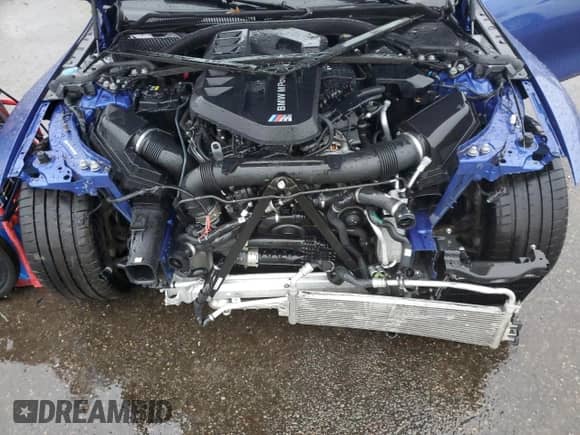 2022 BMW M3 Competition xDrive with VIN WBS43AY09NFM10618, listed as a Copart auction lot 41450415 with 21,935 mi miles and Non repairable. Bid and sale history available at DreamBid. Image 11.