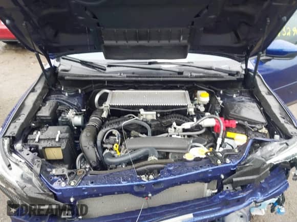 2022 Subaru WRX with VIN JF1VBAA65N9009598, listed as a IAAI auction lot 43291001 with 16,664 mi miles and . Bid and sale history available at DreamBid. Image 10.