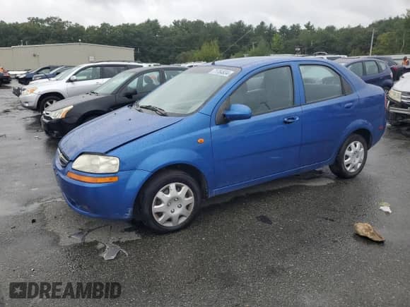 2004 Chevrolet Aveo z VIN KL1TD52684B158894, wystawiony jako Copart lot #71764834 z przebiegiem 162 431 mil mil oraz Szkoda całkowita • Salvage title. Historia ofert i sprzedaży dostępna na DreamBid. Obrazek 1.