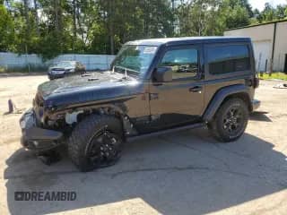 2021 Jeep Wrangler Willys с VIN 1C4GJXANXMW765086, выставлен на аукционе Copart как лот 66588384 с пробегом 35 519 миль миль и Списание • Salvage title. История ставок и продаж доступна на DreamBid. Изображение 1.