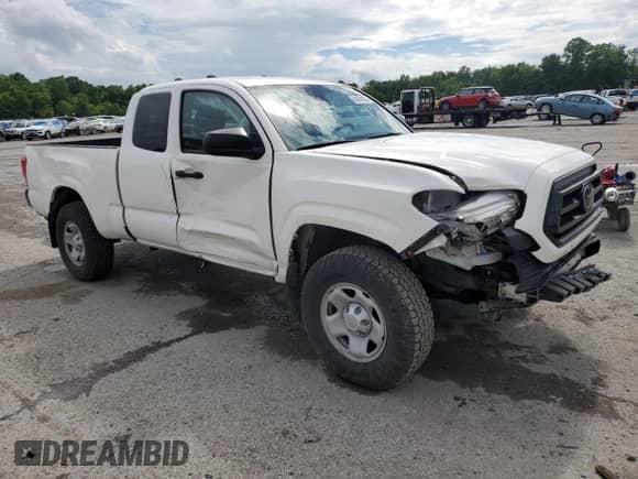 2020 Toyota Tacoma SR с VIN 3TYSX5EN5LT003472, выставлен на аукционе Copart как лот 60968505 с пробегом 10 768 миль миль и Списание • Salvage title. История ставок и продаж доступна на DreamBid. Изображение 4.