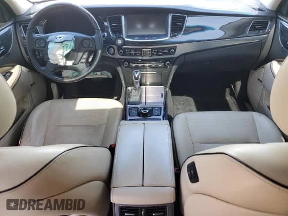 2016 Hyundai Equus Signature z VIN KMHGH4JH7GU102039, wystawiony jako Copart lot #52618085 z przebiegiem 138 794 mil mil oraz Szkoda całkowita • Salvage title. Historia ofert i sprzedaży dostępna na DreamBid. Obrazek 8.